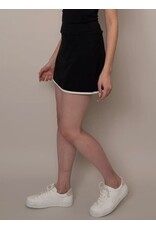 RD Style RD Style - Tessa Second Skin Sport Skort (Black / White)