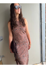 RD Style RD Style - Kiki Sleeveless Knotted Bandana Dress (Tiramisu)