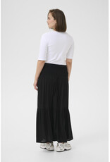 Kaffe Kaffe - Maxi Smocked Skirt (Black Deep)