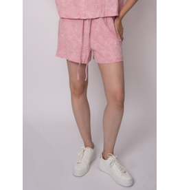 RD Style RD Style - Marla Viscose Linen Shorts (Pink)