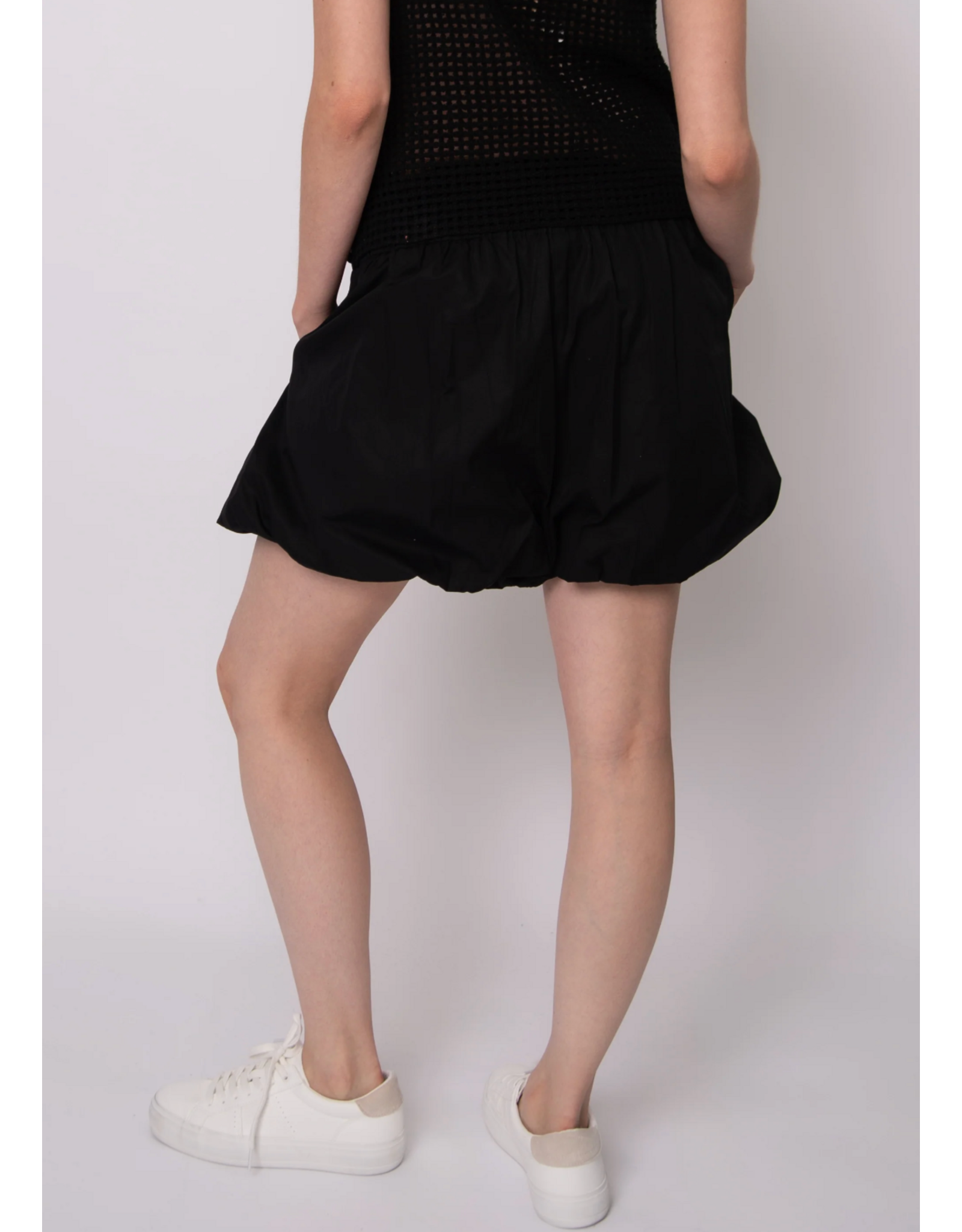 RD Style RD Style - Kara Lightweight Twill Bubble Short (Black)