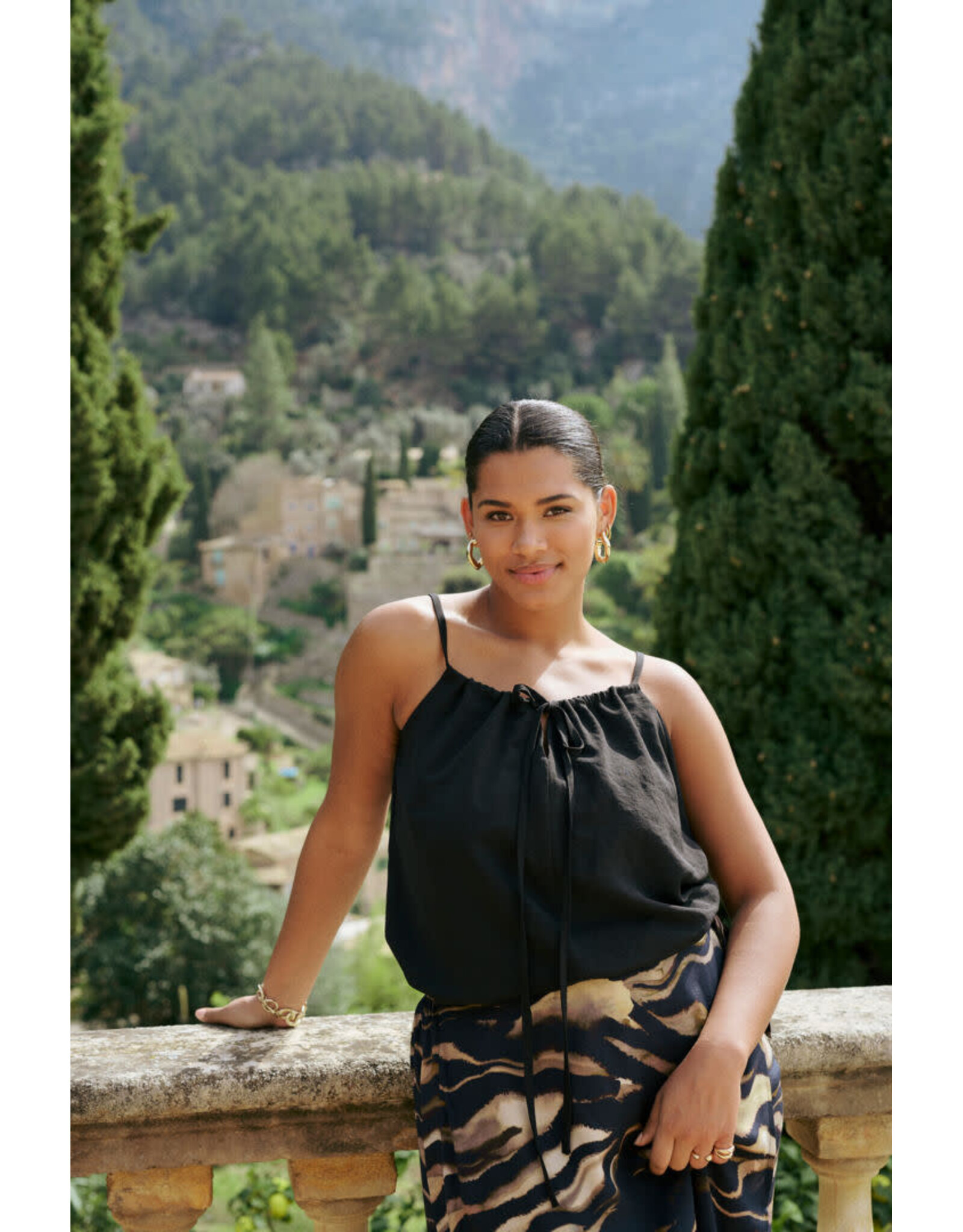 Kaffe Kaffe - Silja top (Black Deep)