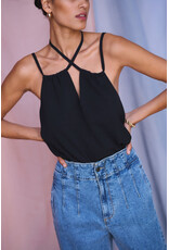Kaffe Kaffe - Silja top (Black Deep)
