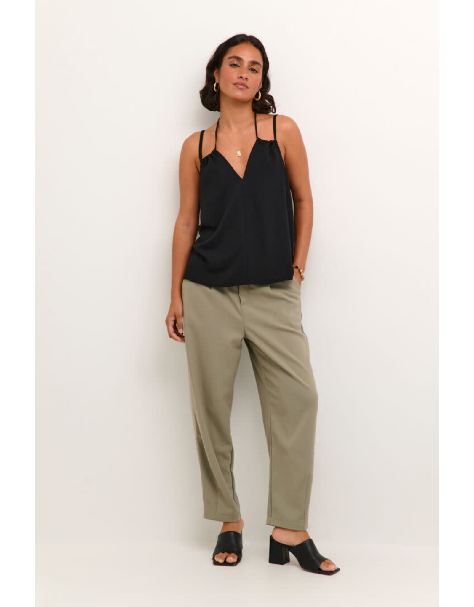 Kaffe Kaffe - Silja top (Black Deep)