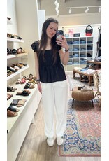 ICHI ICHI - Quilla top (Black)
