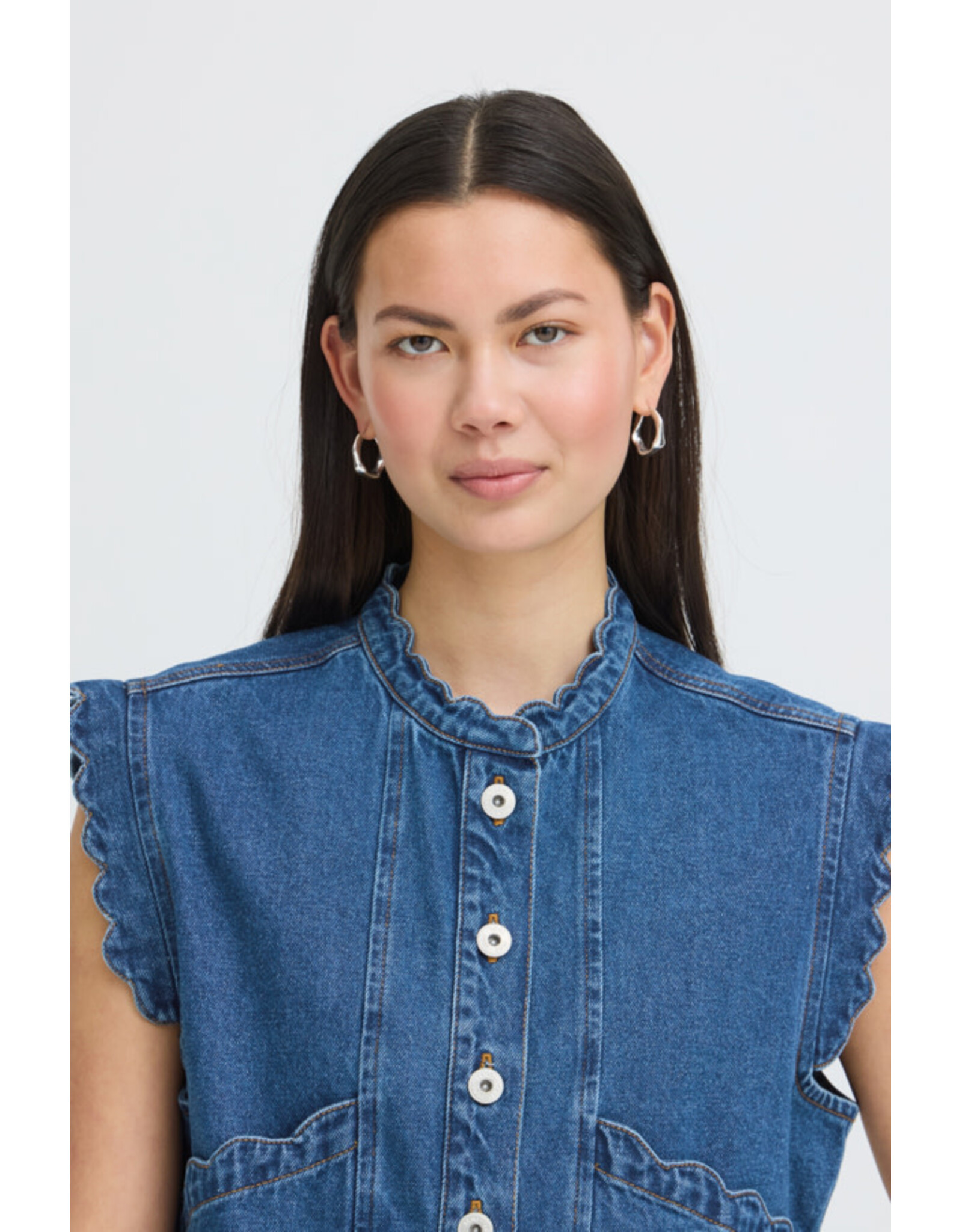 ICHI ICHI - Palou Denim Waistcoat