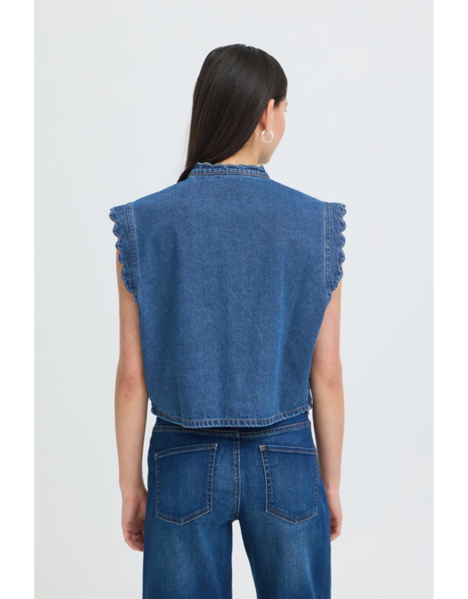 ICHI ICHI - Palou Denim Waistcoat