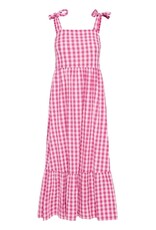 ICHI ICHI - Felica Gingham Print Dress (Very Berry)