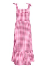 ICHI ICHI - Felica Gingham Print Dress (Very Berry)