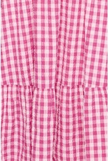 ICHI ICHI - Felica Gingham Print Dress (Very Berry)