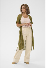 Cream Cream - Ryda Long Open Cardigan (Gothic Olive)