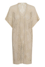 Cream Cream - Ryda Long Open Cardigan (Perfectly Pale)