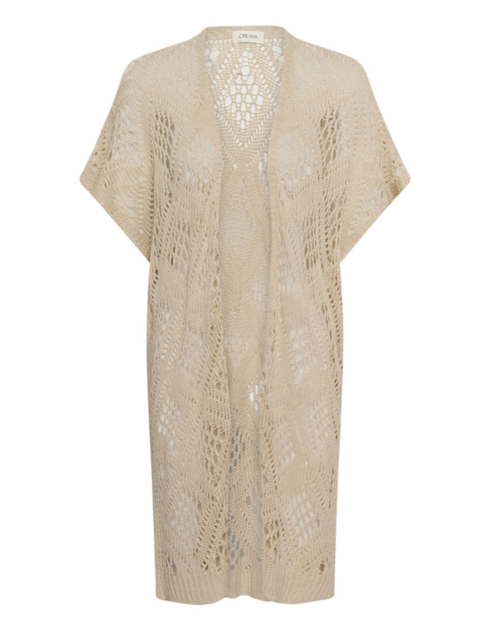 Cream Cream - Ryda Long Open Cardigan (Perfectly Pale)