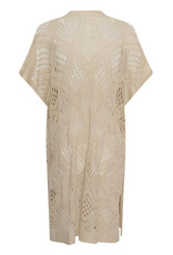Cream Cream - Ryda Long Open Cardigan (Perfectly Pale)