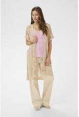 Cream Cream - Ryda Long Open Cardigan (Perfectly Pale)
