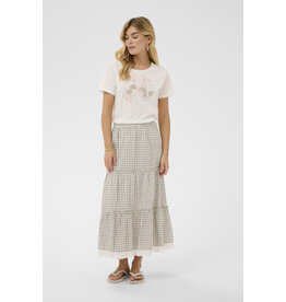 Cream Cream - Milana Skirt (Black / White Check)