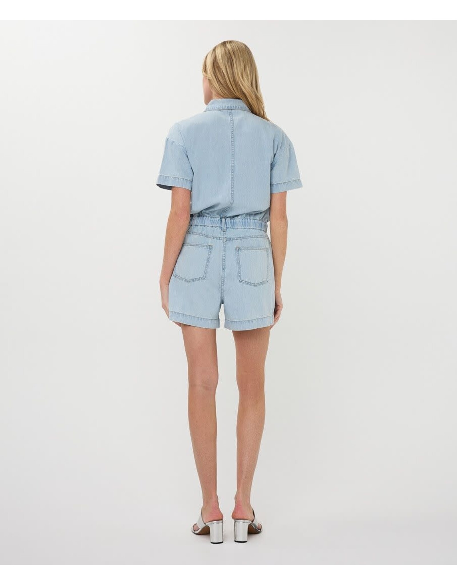 EsQualo EsQualo - Denim Jumpsuit (Light Denim)