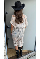 Cream Cream - Ryda Long Open Cardigan (Perfectly Pale)