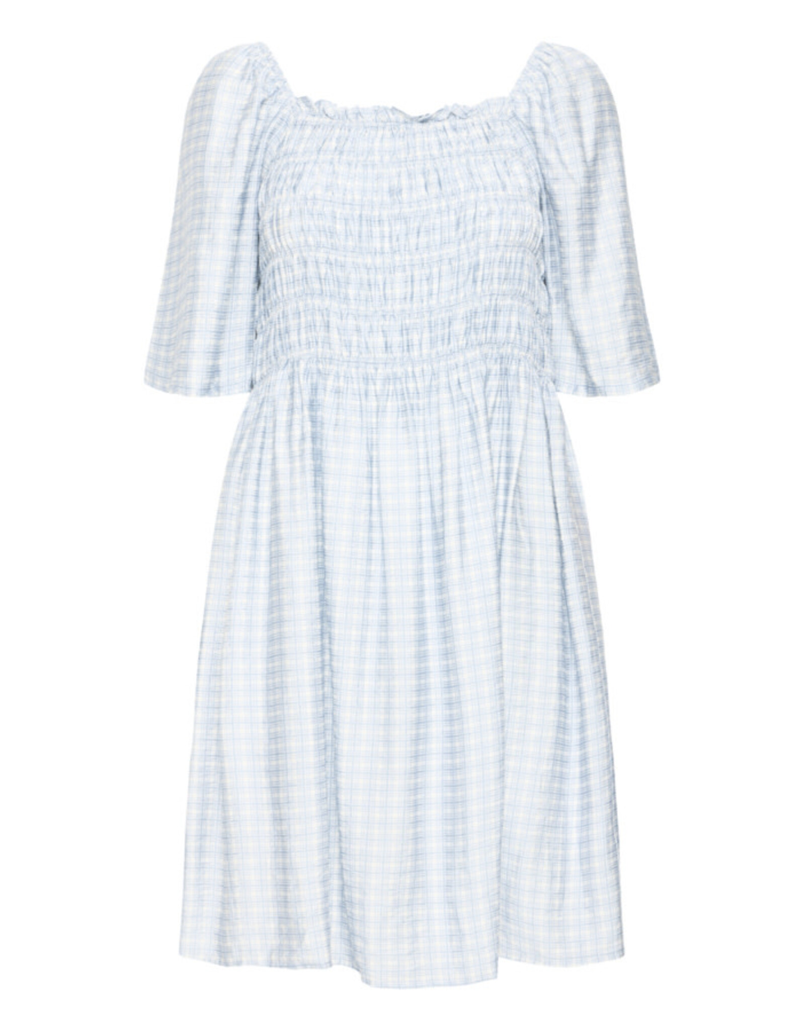 ICHI ICHI - Hetta Smocked Dress (Powder Blue)