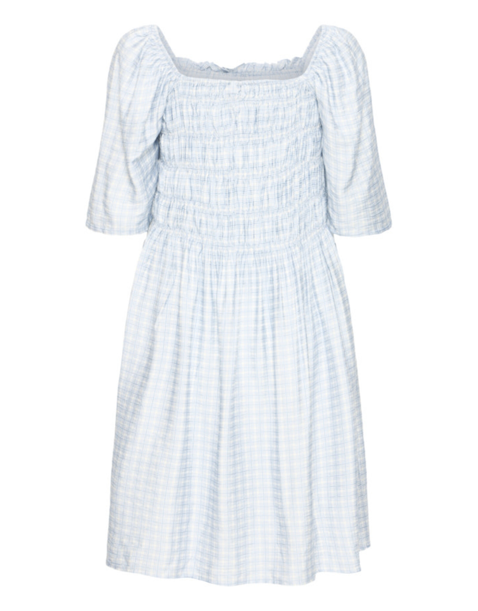 ICHI ICHI - Hetta Smocked Dress (Powder Blue)
