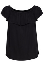 ICHI ICHI - Marrakech off the shoulder top (black)