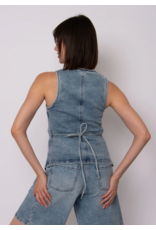 RD Style RD Style - Vesta Stretch Denim Button (Light Wash)