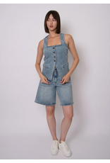 RD Style RD Style - Vesta Stretch Denim Button (Light Wash)