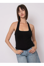 RD Style RD Style - Hela Cotton Core Halter Top (Black)