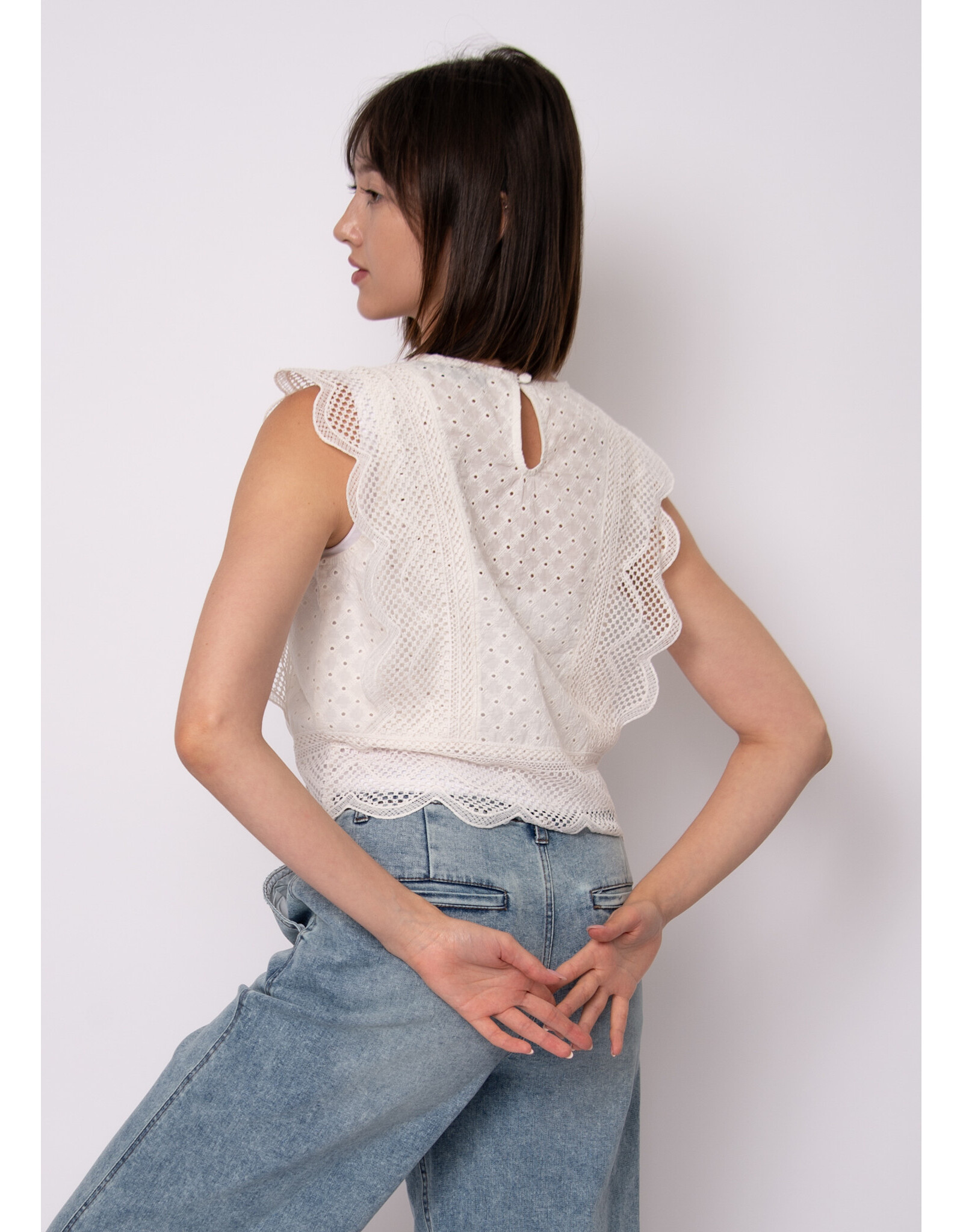 RD Style RD Style - Meriane Sleeveless Top (Natural)
