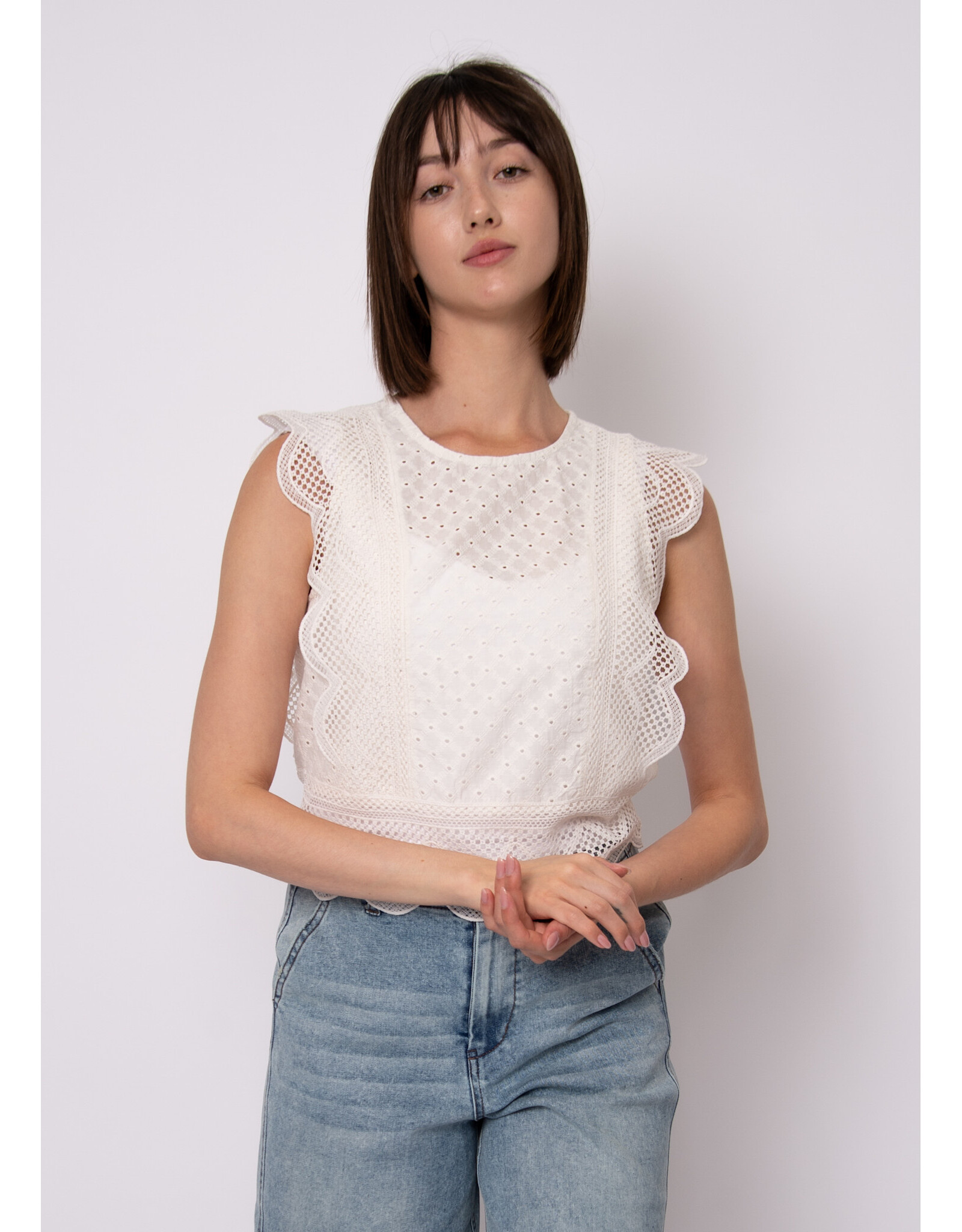 RD Style RD Style - Meriane Sleeveless Top (Natural)