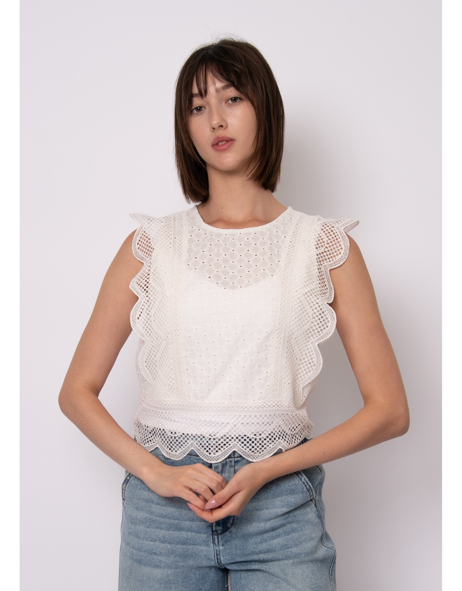 RD Style RD Style - Meriane Sleeveless Top (Natural)