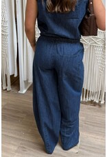 RD Style RD Style - Kaya Lightweight Denim Pull On Barrel Jean (Didi Dark Wash)