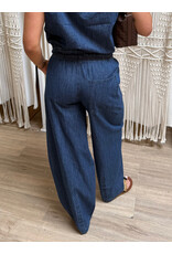 RD Style RD Style - Kaya Lightweight Denim Pull On Barrel Jean (Didi Dark Wash)