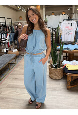 RD Style RD Style - Karen Chambray Tank (Stone Wash Blue)