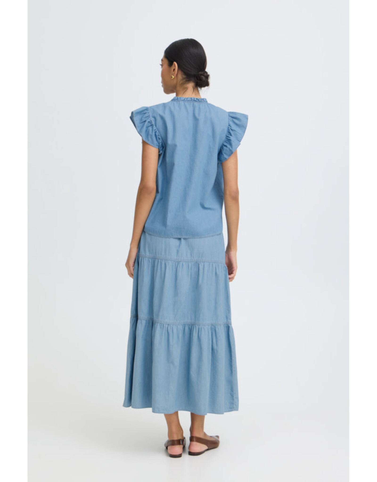 b.young b.young - Kashe Top (Light Blue Denim)