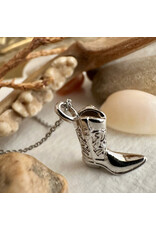 Pika & Bear Pika & Bear - "Dolly " Cowboy Boot Charm Necklace