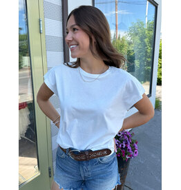 b.young b.young - Prismi Lace T Shirt (Marshmallow)