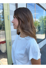 b.young b.young - Prismi Lace T Shirt (Marshmallow)