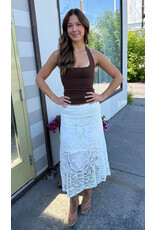 RD Style RD Style - Hela Cotton Core Halter Top (Mocha)