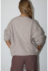 Bailey Rose Trout Graphic Knit Sweater (Oatmeal)