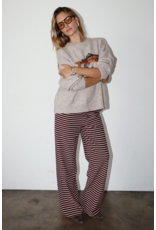 Bailey Rose Trout Graphic Knit Sweater (Oatmeal)