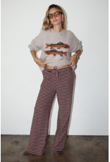 Bailey Rose Trout Graphic Knit Sweater (Oatmeal)