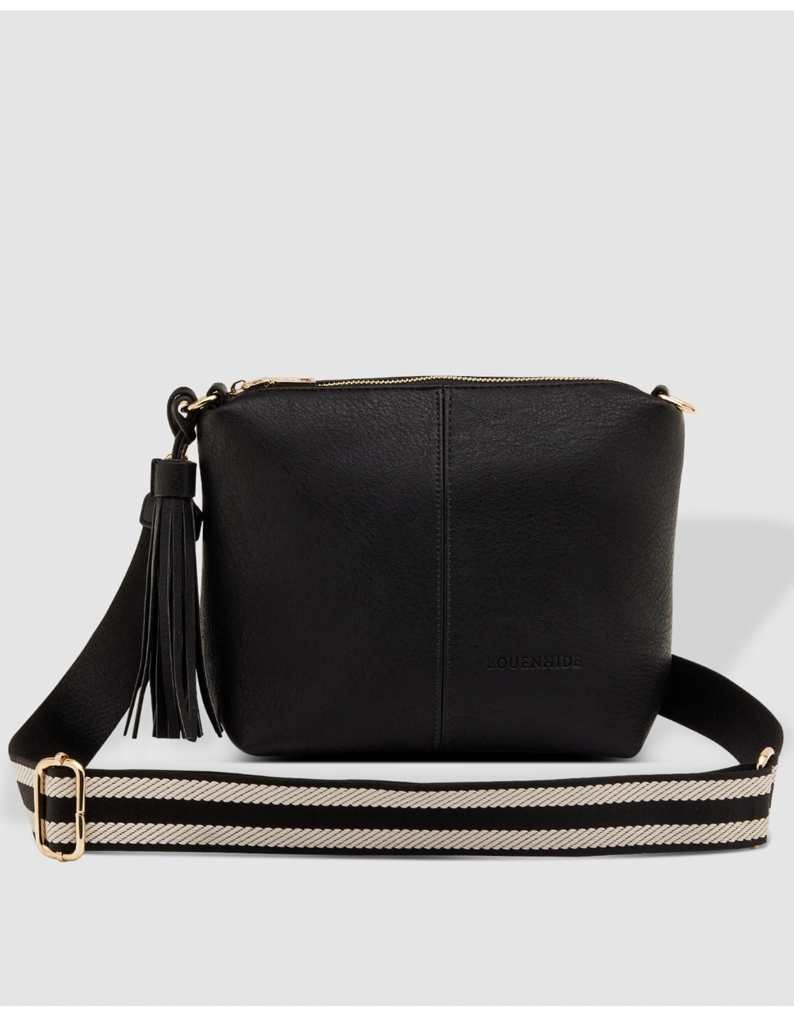 Louenhide Louenhide - Kasey Stripe Crossbody Bag (Black)