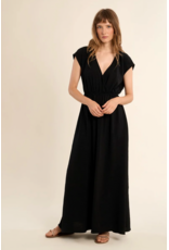 Molly Bracken Molly Bracken -  Maxi Length Dress (Black)