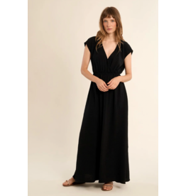 Molly Bracken Molly Bracken -  Maxi Length Dress (Black)