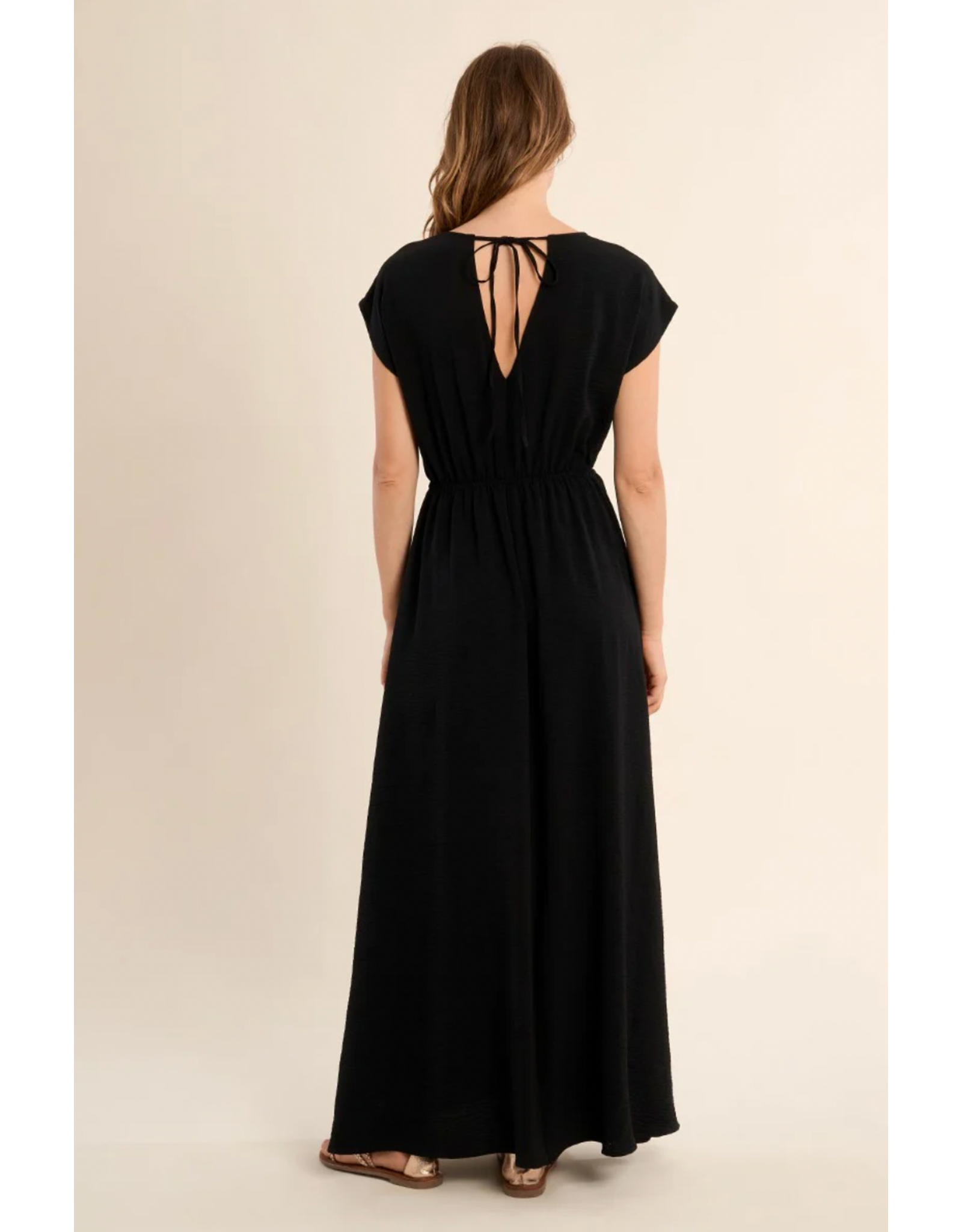 Molly Bracken Molly Bracken -  Maxi Length Dress (Black)