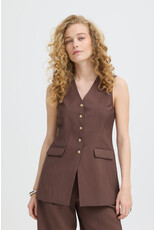 b.young b.young - Essie Waistcoat (French Roast)