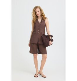 b.young b.young - Essie Waistcoat (French Roast)