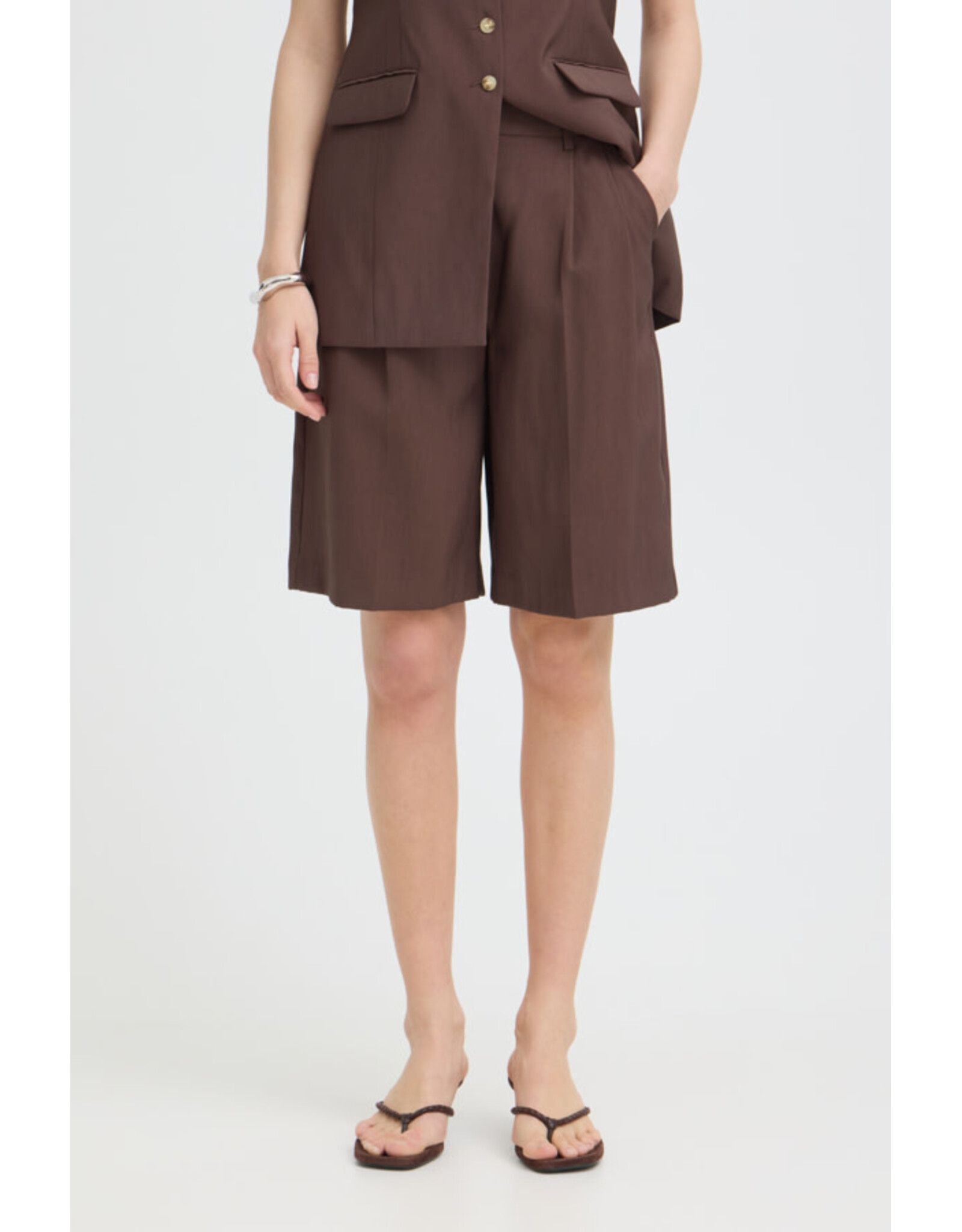 b.young b.young - Essie Bermuda Shorts (French Roast)