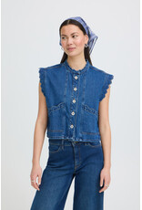 ICHI ICHI - Louise Scarf (Faded Denim)